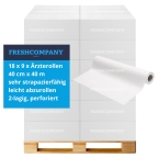 30 x 9 Medizinrollen, Liegenauflagen, Ärztekrepp, 40 x 40 cm