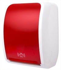 Cosmos Handtuchrollenspender Sensor rotweiß