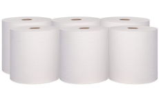6 x Handtuchrollen Systemrollen 20,5 x 125 m